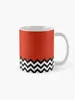 Canecas Black Lodge (Twin Peaks) inspiradas em caneca de café gráfica xícara de cerâmica