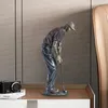Golf Statuen Skulptur Kreative Golfer Figuren Wohnkultur Spieler Kunst Figur Desktop Dekorationen Sammeln Geschenk Handwerk De 240318