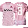 Soccer Jerseys 2024 Porcinos Fc Nadir Jacobo O.Coll Dorkis Home Powder Color Football Shirt Short Sleeve Aldt Uniforms Drop Delivery S Ots5A
