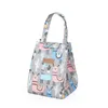 Vaisselle 1/2PCS Sac à lunch de mode isolé thermique petit déjeuner boîte à bento sacs de rangement femmes enfants portable sac à main pique-nique voyage école