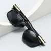 Дизайнерские классические солнцезащитные очки. Новые мужские поляризационные солнцезащитные очки. Велосипед для отдыха. Модные велосипедные очки UV 400 с коробкой.
