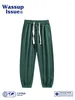 Men's Pants WASSUP ISSUE MiniMalist Solid Color Casual Sanitary