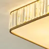 Taklampor Modern Simple LED Crystal Lamp Entrance Porch Light Luxury Creative Personality Balcony Corridor