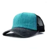 Casquettes de baseball Chapeau unisexe personnalisé avec impression de logo Chapeaux de camionneur respirants en maille de polyester pour femmes hommes Casquette de baseball réglable papa bricolage