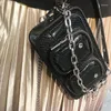 Torby szkolne Haven Sport Trendy vintage styl mody Lampart Tekstura drukowana torba na ramię dla kobiet Hip Hop Street Cross-Body Zła kobieta