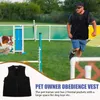 犬のアパレルペットトレーニングベストトレーナーワイヤーハーネスハンドラーポリエステル（ウィンドブレーカー）服の服従