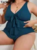 0XL 4XL Verstoorde Bikini Grote Maat Badmode Plus Vrouwen Badpak Vrouwelijke Twopieces set Bader Badpak V96B 240322