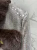 Kurtki damskie Przylot 2024 Winte ciepłe ubrania moda damskie brązowy płaszcz swobodny kawa futra kurtka z guzikami