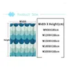 Shower Curtains Tropical Leaf Flowers Pattern Bathroom Curtain Waterproof Polyester Fabric Leaves Bath Decor With Hooks