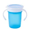 Baby Lernen, Tasse Antifall PP Umweltfreundliches Trinkgeschirr Auslaufsicher Antichoke Mit Griff Wasser Kinder Großhandel J405 240320 zu trinken