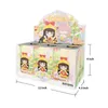 52TOYS Caja ciega Kimmy Miki Serie de Navidad 1PC Figura de acción Juguete coleccionable 3 pulgadas Regalo Niños Niñas 240325