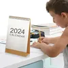 Masa Saatleri 2024-2024 Masa Takvimi Masaüstü Daimi Aile Büyük Günlük Planlayıcı Meditasyonlar için Yıllık Gündem Organizatör
