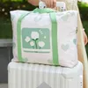 Storage Bags Large Zippered Clothes Organizer Case Waterproof Rack Multipurpose Packing Cover For Dresses Pillow Quilt Blanket