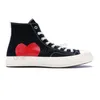 nike Casual Coeur All Star Classique Jouer Polka Dot Noir Haut Bas de sport plate-forme baskets