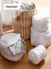 Sacs à linge blanc organisateur sac en maille sous-vêtements lavage de haute qualité