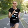 Damespolo's vallen Vorm de hemel en een kom van petunias t-shirt dame kleding vrouwelijke kleding zomer tops extra grote t shirts voor vrouwen