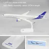 Aircraft Modle 1/200 Scale A350 A350-900 SAS Airline Aircraft Plastic ABS Assembly Plane Model Airplanes Model Toy For Collection YQ240401