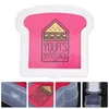 Plates Reusable Sandwich Storage Box Portable Lunch Toast Leakage-proof Bread