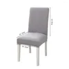 Чехлы на стулья, однотонные эластичные чехлы для домашнего бара, банкета, универсального размера, защитный чехол для сиденья