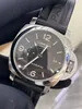 Szwajcarskie luksusowe zegarki Paneraiss Smersible Series Series 1950 PAM Automatyczne mechaniczne męskie zegarek 44 mm Wodoodporny ruch ze stali nierdzewnej Wysoka jakość