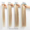 Extensions Mme Hair Invisible Ruban Extensions Hair Ruban attaché à la main dans les cheveux Extensions Human Human Natural Adhesive Tape Extension 10pcs / Pack