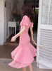 Vestidos de festa moda verão longo vestido de noite roupas femininas elegante bonito chique com decote em v magro envoltório hip midi baile de formatura robe mujer vestidos