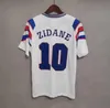 maglie da calcio retrò francia 1982 84 86 88 90 96 98 00 02 04 06 maglia da calcio ZIDANE HENRY MAILLOT DE FOOT POGBA REZEGUET DESAILLY club francese maglia classica vintage8888