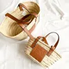 New Anagram Fold Shopper Raffias Webdesigner -Tasche Tasche Damen Modequalität Crossbody Straw Beach Bag Herren Clutch Luxurys Handtasche Dame Schulter Pochettebags