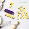 Baking Moulds R3MA Mini Fishes Shaped Biscuits Molds Cookie Stamps Fondants Cutters