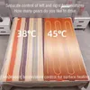 Blankets Electric Heated Blanket Security Plush Thermostat Smart Control Mattress Bedroom Winter Warmer Heater Carpet Modern Practical