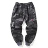 Mannen Broek Hip Hop Cargo Broek Heren Mode Joggers Casual Streetwear Multi-Pocket Linten Militaire Mannen Harem Grote maat