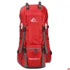 Sacs de plein air Top Qaity Nouveau 50L 60L Sac à dos Cam étanche Alpinisme Randonnée Sacs à dos Sac de sport Escalade Rucksack Drop Livraison S Otlmu