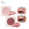 Pudaier 단일 아이 섀도우 12 색 반짝이 메이크업 안료 Shimmer Eyeshadow Matte Metallic Eye Shadow Cosmetics