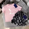 Tracksuit Trapstar Kids Designer Kleidung Sets Baby bedrucktes T -Shirts Multicolors warm zwei Teile Set Shorts Mantelhosen Kleidung Dhgate