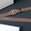 Designer quiet belts for women head genuine leather belts Gold Buckle Casual Business Strap fashion mens wholesale gift