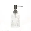 Liquid Soap Dispenser Creative Glass Lotion Essence Gel Bottle Home Kitchen Bathroom Decoration Accessories