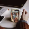 Tazas Taza de pollo para regalo de Navidad Taza de café divertida Regalos de gallo Amantes de los juegos de palabras