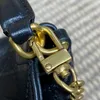 nieuwe gaby bucket bag in lamsvacht schoudertassen luxe designer 10A lederen flap dames top handvat afneembare riem crossbody zwarte handtas gouden kettingen portemonnee