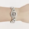 Bracciale con catena cubana europea e americana con diamanti grossi, bracciale girevole con dollaro, collana da uomo e da donna