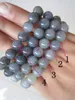 Chain Natural Hetian Blue White Seed Jade Bracelet Lucky Exorcism Evil Soul Evil Guardian Talisman Jade Bracelet Exquisite Jewelry Q240401