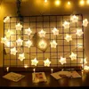 LED cordes chambre décoration fille coeur lumières colorées mignon souriant visage nuage étoile lumière chaîne batterie boîte clignotant YQ240401