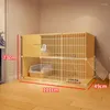 Cat Carriers Cage Home Indoor Super Large Free Space House Cabinet Luxury Villa Small Pet Multi-layer Anti-jailbreak Metal