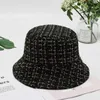 Xiaoxiangfeng Fishermans Hat النسخة الكورية للأزياء Sunshade Hat Show Face Small Instagram Fashion Hat Hatperment propelectile Sunshade Hat