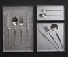 Flatware Sets 3/6pcs Europe 304 Stainless Steel Chopsticks Spoon Set Long Handle Flat Non-slip Dessert Spoons Dinnerware
