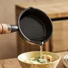 Tazze Padella In Ghisa Versare Olio Piccolo Wok Cucina Salsa Pentola Burro Con Manico Per Friggere