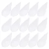 Disposable Dinnerware 40 Pcs Spoon Silver Plastic Cutlery Mini Appetizer Plates Compost Tasting Spoons Baby Catering