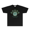 Rhude Brand Tshirt Women and Mens Designer T Shirt Trendy Fashion Rh071 Kokosowa Pieczęć Printowa koszulka z krótkim rękawem Rozmiar S-XXL