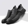 Casual Schuhe Männer Natürliche Leder Loafer Hohe Qualität Echtes Herbst Winter Britischen Retro Rindsleder Frühling