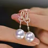 AAAA 1011mm naturel australien mer du sud blanc perle boucles d'oreilles pendantes en argent sterling 925 perle 240401