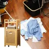 Torby pralni torba z warstwami mulple półka brudne ubrania stojak na organizację łazienki na swetry dżinsy